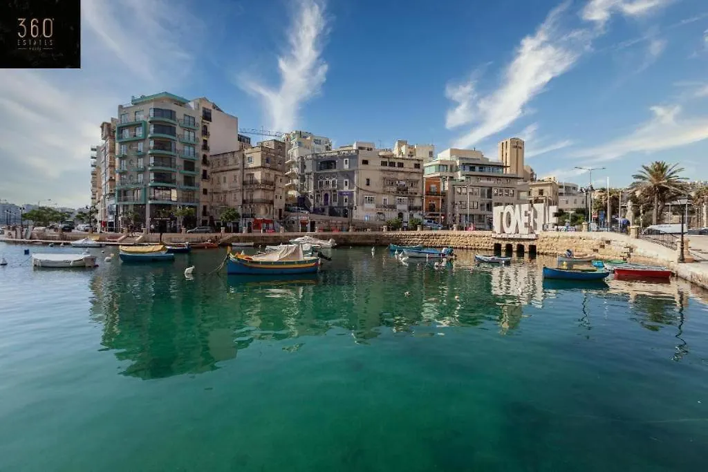 A Lovely Designer Apt With Balcony In St' Julians By 360 Estates Saint Julian's Malta