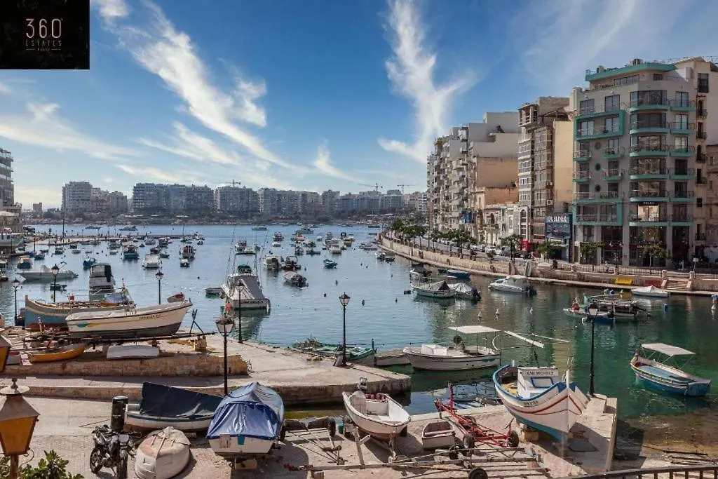 A Lovely Designer Apt With Balcony In St' Julians By 360 Estates Saint Julian's Apartment
