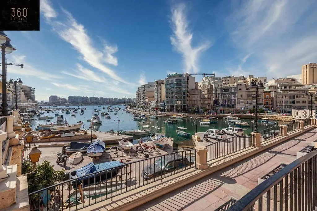 Apartmán A Lovely Designer Apt With Balcony In St' Julians By 360 Estates Saint Julian's